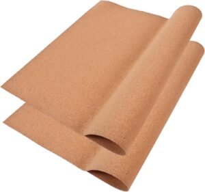 2sheets Cork Drawer Liner Replacement Cork Liners for Drawers Cabinets Soft