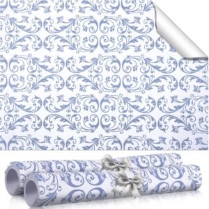 24 Sheets Scented Drawer Liners for Dresser Non Adhesive Drawer Paper Sheets Fragrant Paper Liner for Shelf Closet Dresser Home Bedroom(Modern Style)
